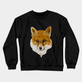 Red Fox portrait Crewneck Sweatshirt